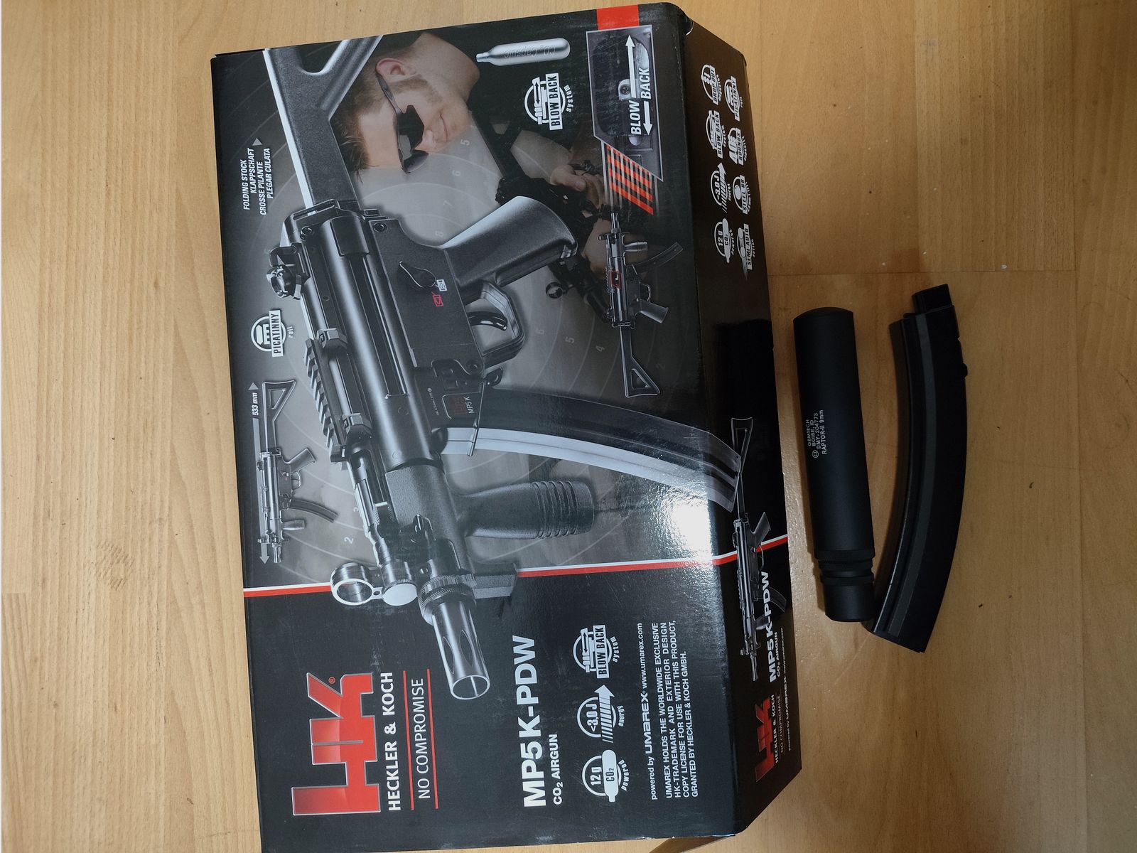 Heckler&Koch MP5K-PDW Co2 /cal.4,5mm BB