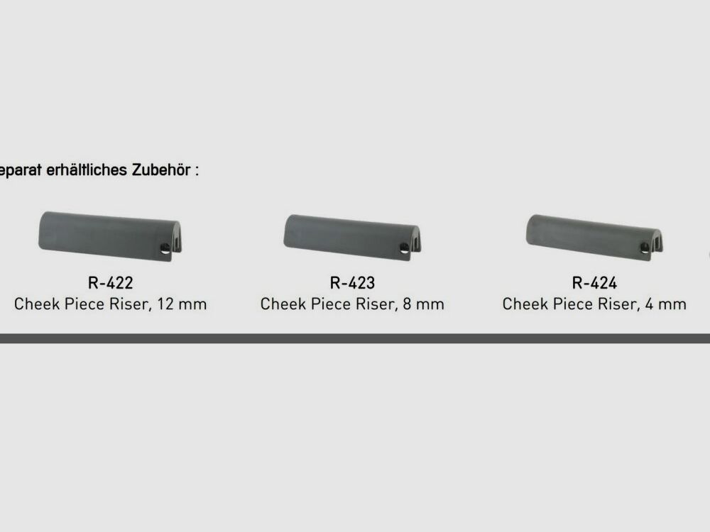 SPUHR G3 / HK41 Hinterschaft , Längenverstellbar mit Wangenauflage SAR M41 / MKE T41 / XR41 / BWT3D