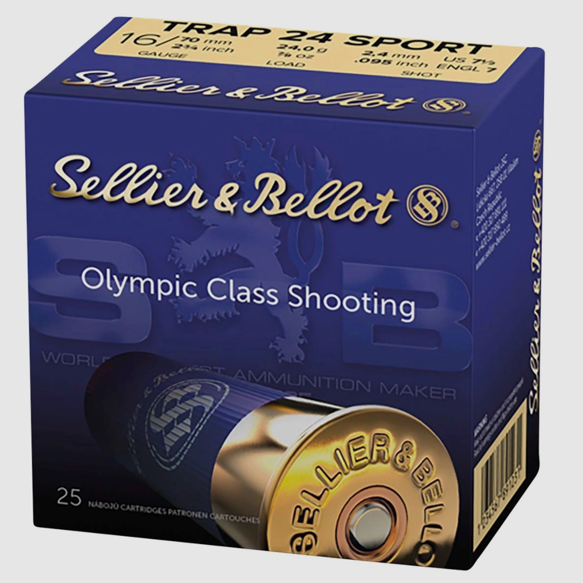 Sellier & Bellot 117391 16/70 Sport Trap 2.4mm 24g