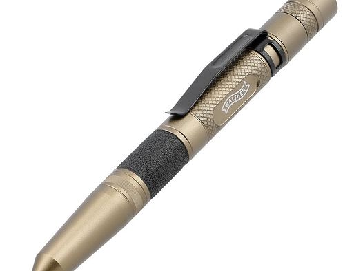 Walther TPL Dirty Desert Tactical Pen Light Kugelschreiber mit LED Taschenlampe 70 Lumen