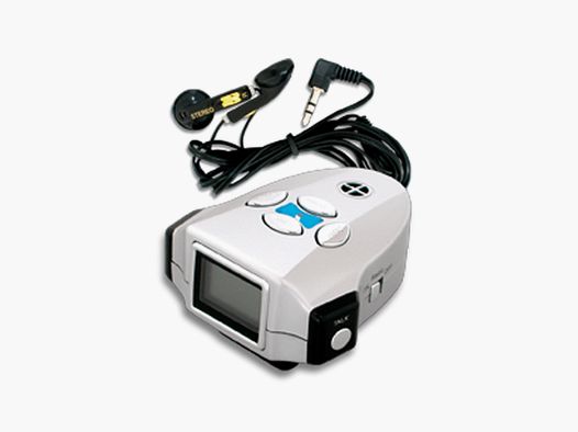 Pedometer step counter, calories, radio