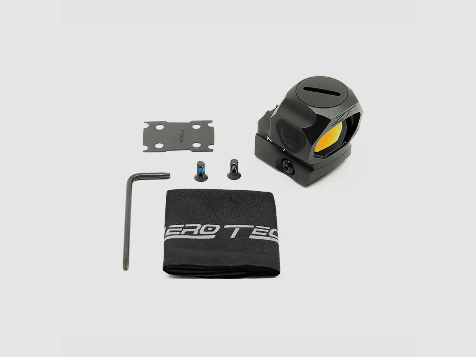 RED DOT – ZEROTECH – TRACE 1×28 ASPHERICAL REFLEX 3 MOA DOT GRÖSSE SHIELD RMSc & SCHIENENMONTAGE, Bild 8 von 13