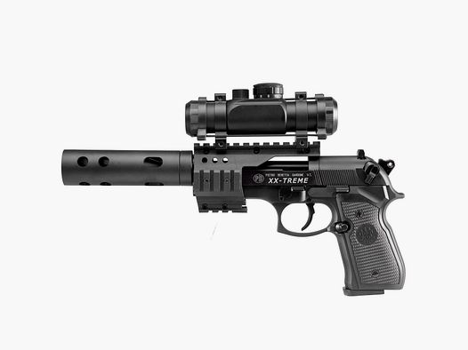 Beretta M92 FS XXTREME CO2 Luftpistole 4,5mm Diabolo Vollmetall + Zielpunktgerät + Koffer