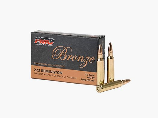 PMC Bronze .223 Rem 55gr – 20er Pkg