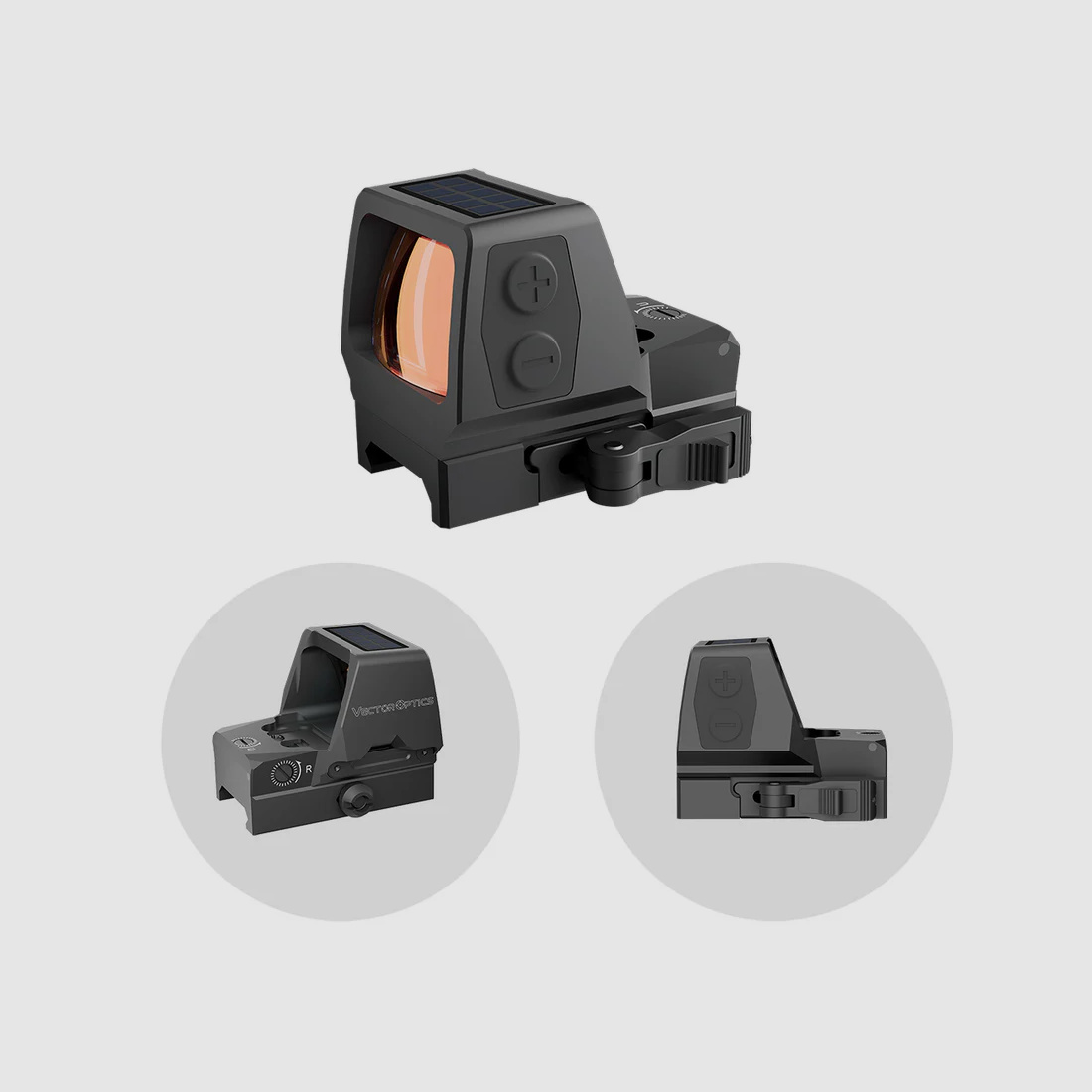 Vector Optics SCRD-SM44 Frenzy Plus F3 1x22x32 Red Dot Sight Solar