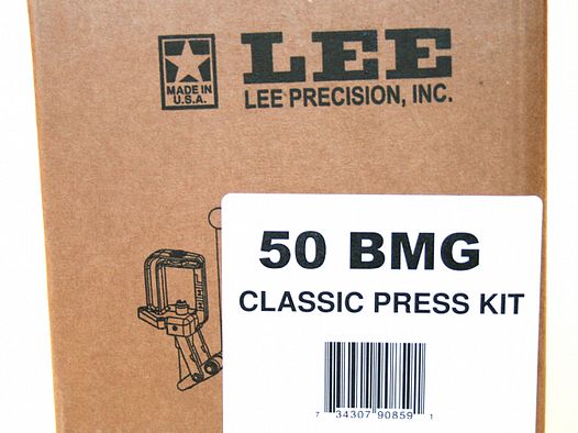 LEE 90859 .50 BMG PRESS KIT - .50 Browning Wiederlade-SET inkl. Presse, Matrize, Zündhütchensetzer