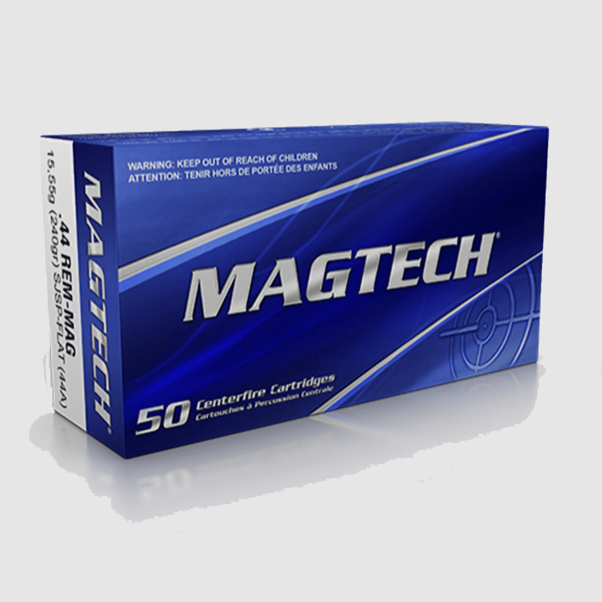 Magtech .44 Rem. Mag. SJSP-Flat 240 gn, Bild 1 von 3