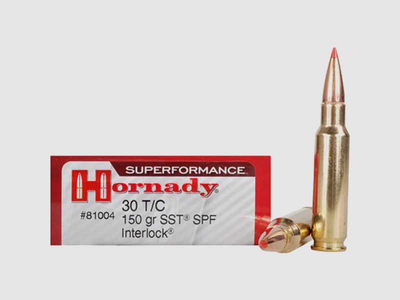 Hornady Superformance .30 TC SST 150 grs Büchsenpatronen