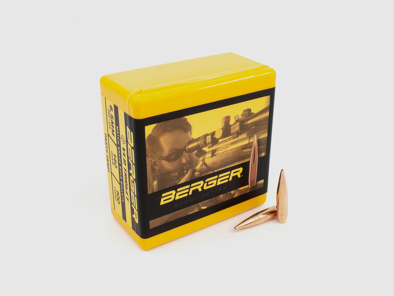 Proiettile Berger 6,5mm/.264 VLD Target 140GR 100 pezzi