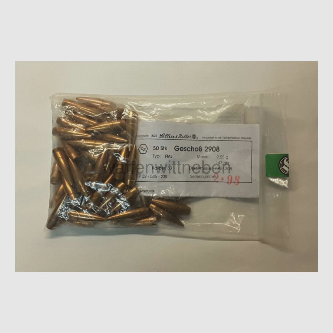 Sellier & Bellot .308 cal. .30