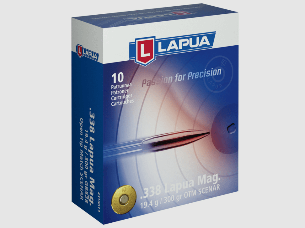 Lapua .338 LapuaMag Scenar 300 gr. -10 St.