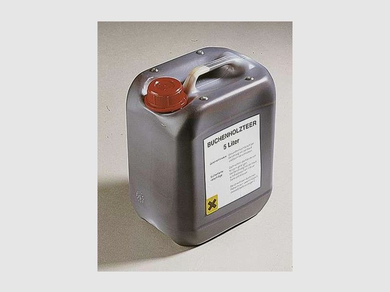 Diverse Lockmittel/Kirrung Buchenholzteer 5 Liter