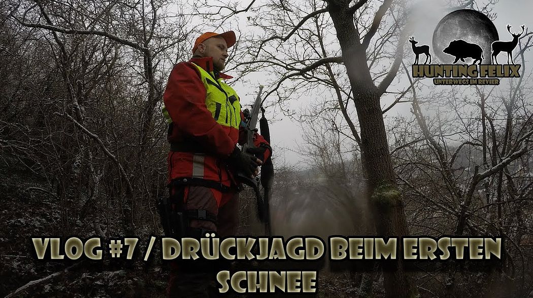 Vlog #7 / Drückjagd beim ersten Schnee [Re-upload]