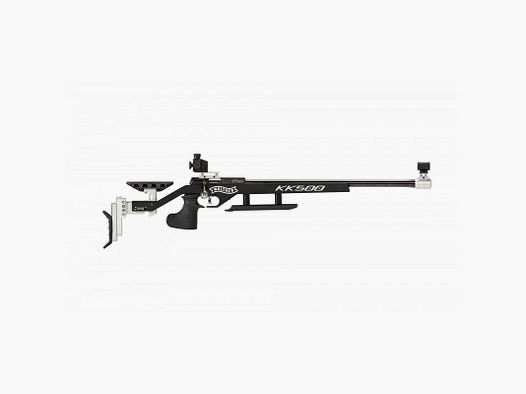 Carabine Walther KK 500 Blacktec poignet ambidextre détente mécanique