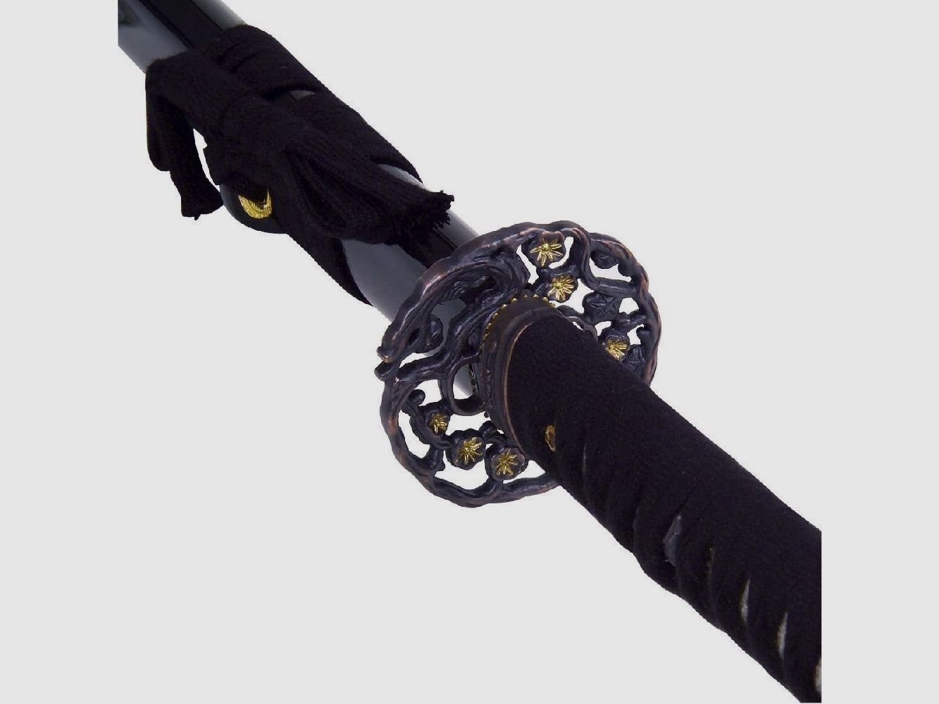 Samuraischwert John Lee IV Golden Flower Kirschblten 12x gefalten >8000 Lagen