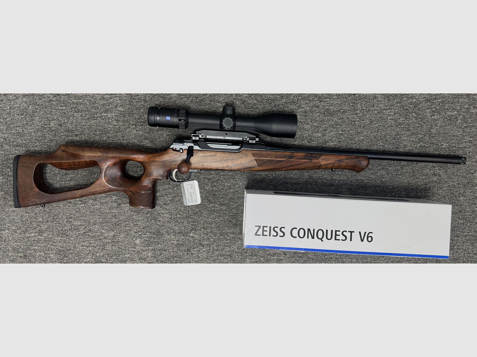 Anschütz 1782 - 8x57IS - M15x1 + Zeiss V6 2-12x50 - Dentler