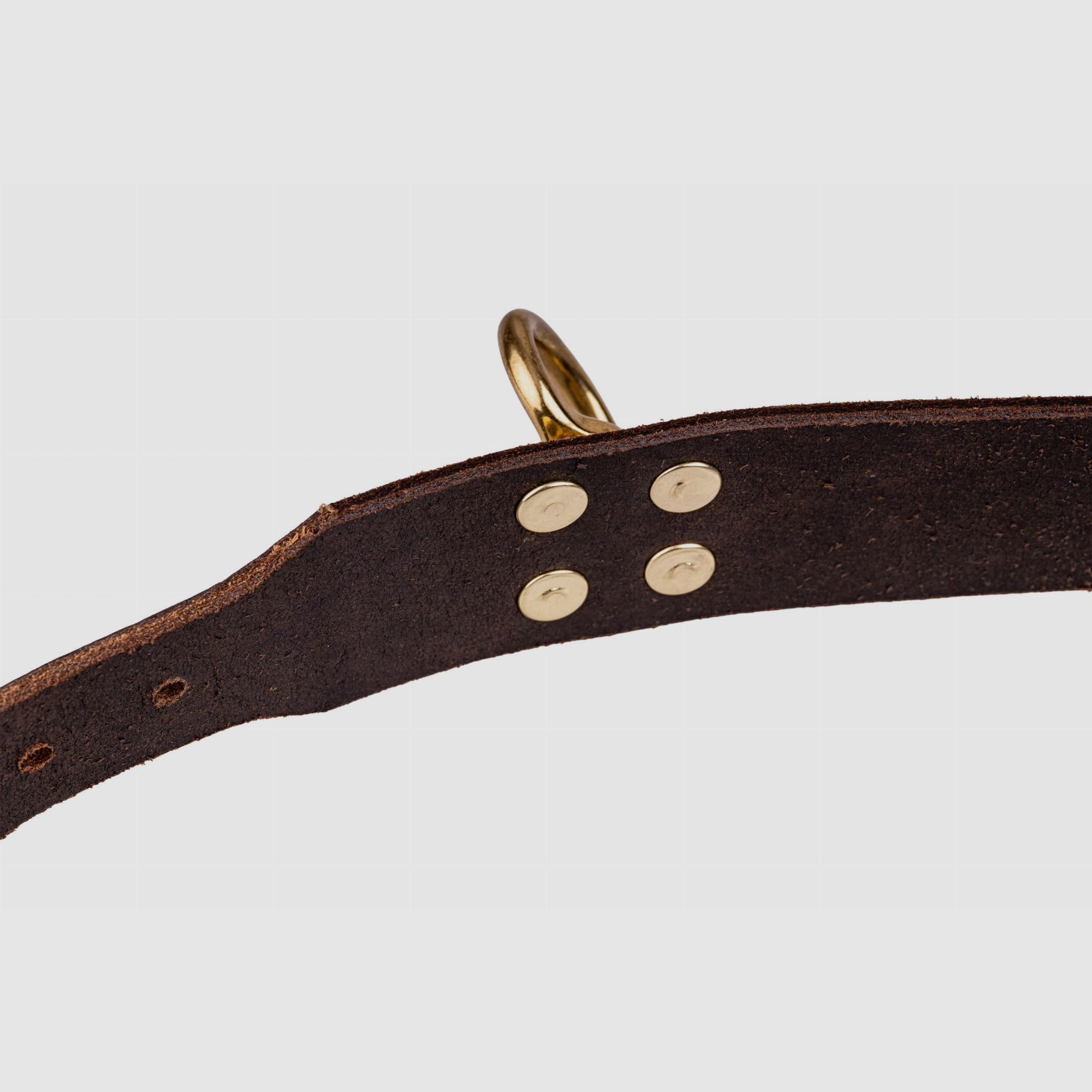 Collar de rastreo de cuero 38 mm 46–52 cm, imagen 5 de 8