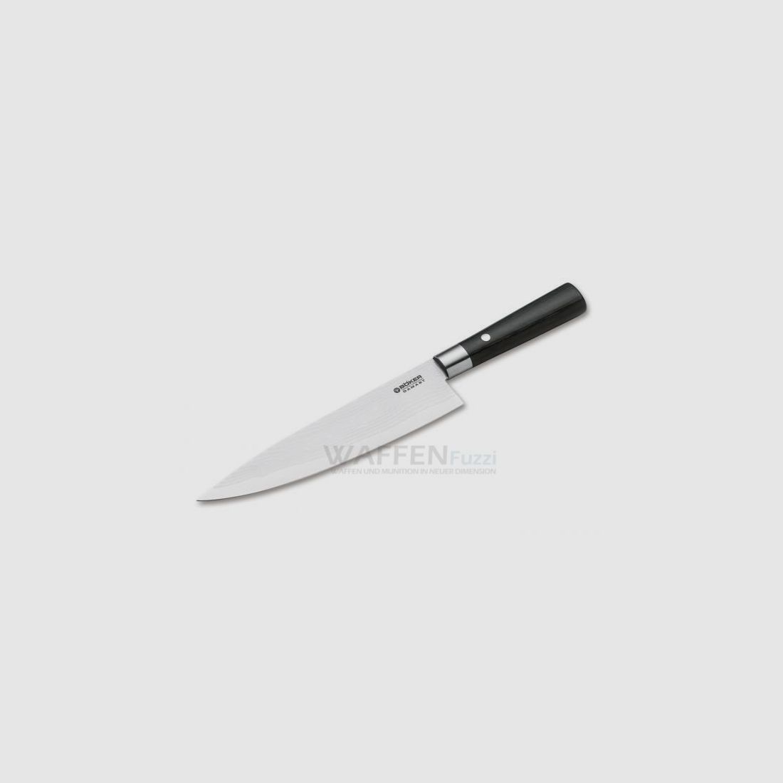Cuchillo de cocina grande Böker Damast Black