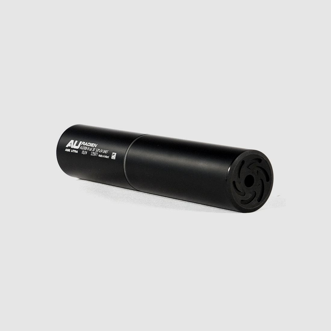 ASE UTRA Radien, silenziatore overbarrel calibro .30 per filettatura 5/8"x24 (nero)