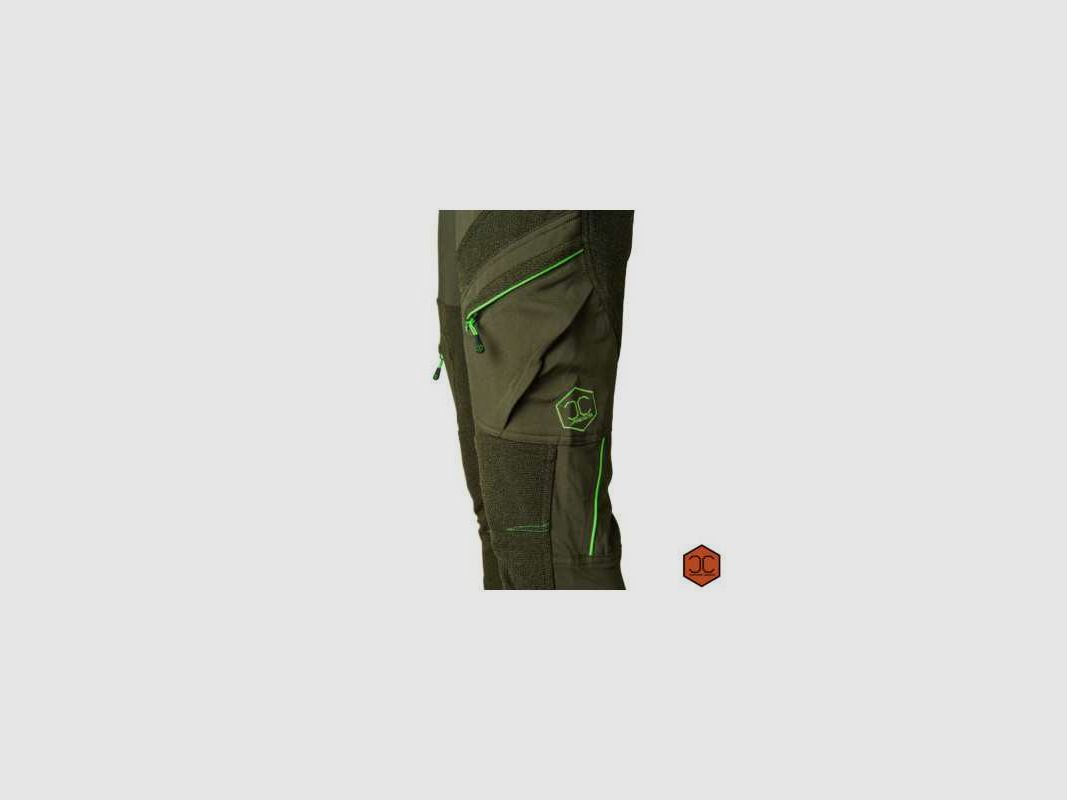 Capone Hunting Pants Cortina Green Fluo, image 3 of 4