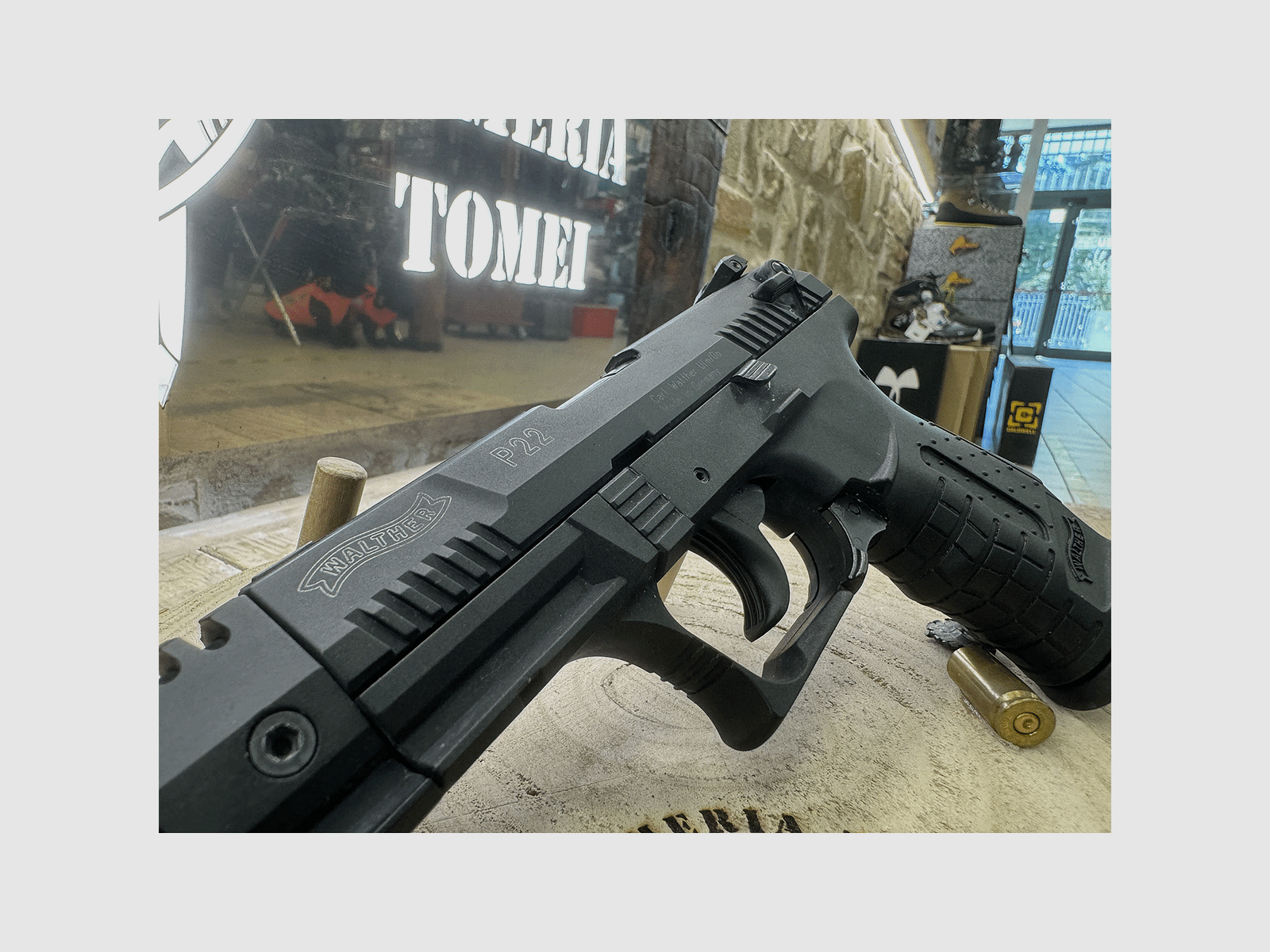 UŻYWANY – PISTOLET – WALTHER MOD. P22 TARGET kal. 22LR, zdjęcie 3 z 6