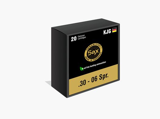 SAX .30-06 KJG-SR Munition, 8,0 g