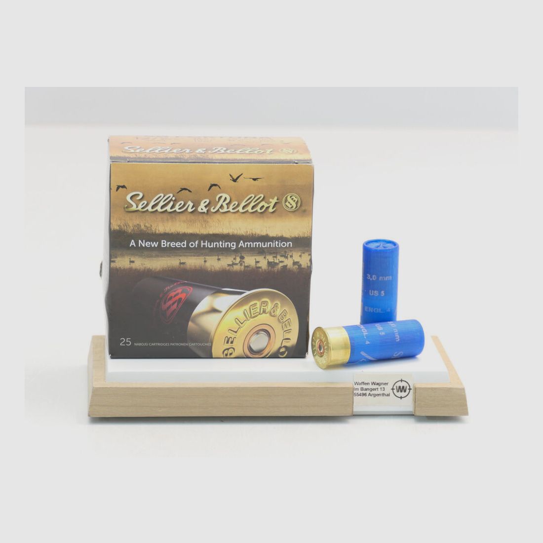 Sellier&Bellot Fortuna Plastic 36g á 25