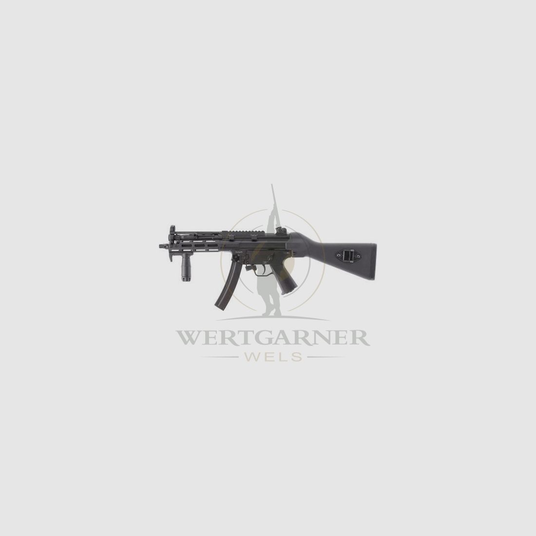AS H&K MP5 BLK Eyetrace, Cal. 6mm AEG, 1 Joule, 120 Colpi, Full-Auto