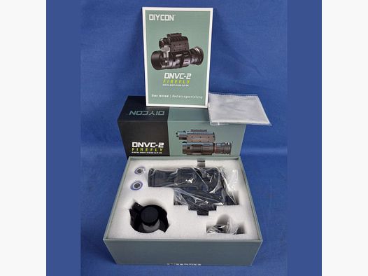 Diycon Dual-Use-Nachtsichtgerät DNVC-2 Firefly inkl. IR-LED Aufheller Predator 2 – Set