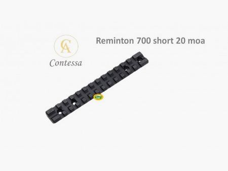 CONTESSA PICATINNY-BASIS FÜR REMINGTON 700 SHORT 20 MOA