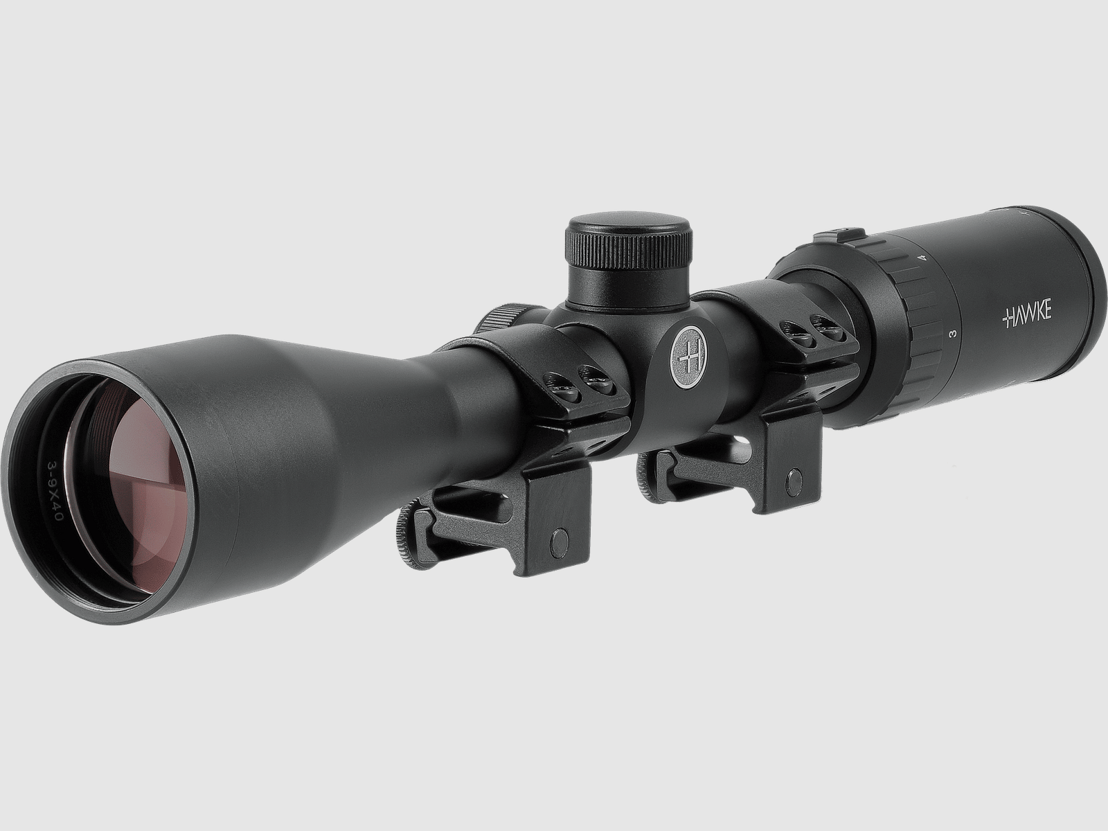 Hawke Fast Mount 3-9x40 (Mil Dot) - 1/4 MOA