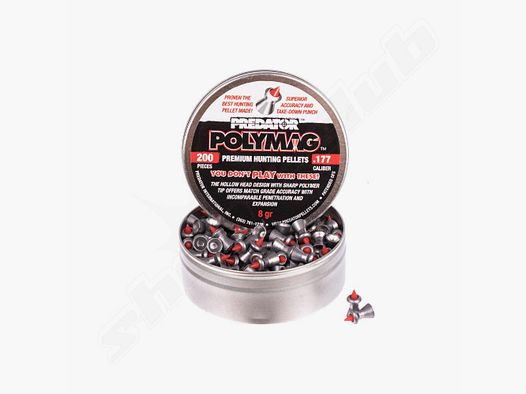 JSB Predator Polymag Premium 4,5mm / 0,52 g / 200 Stk