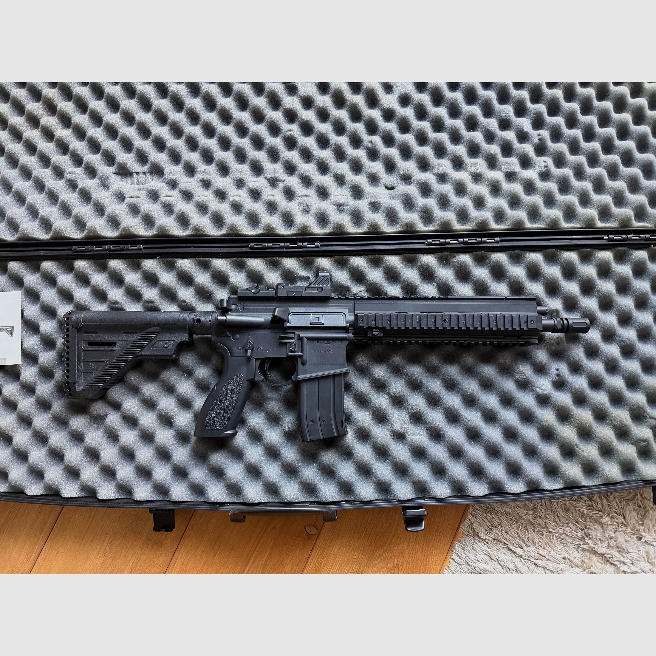 Heckler & Koch HK416 A5 cal. 4,5 mm Stahl BB Co2 | incluso valigetta per armi | come nuovo