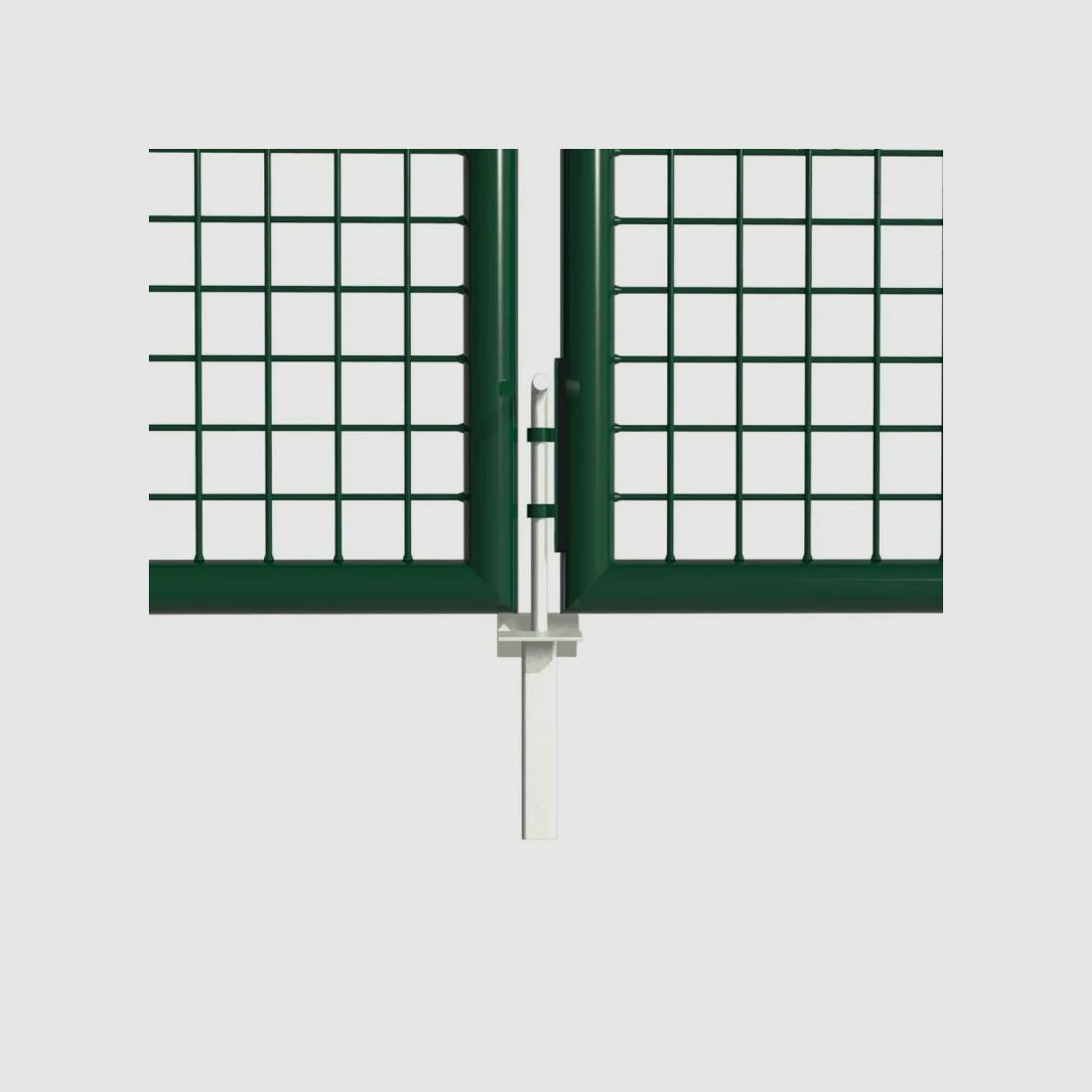 2-vlaks gaaspoort 3x1,5m - Maas 50mm - Groen, afbeelding 4 van 11