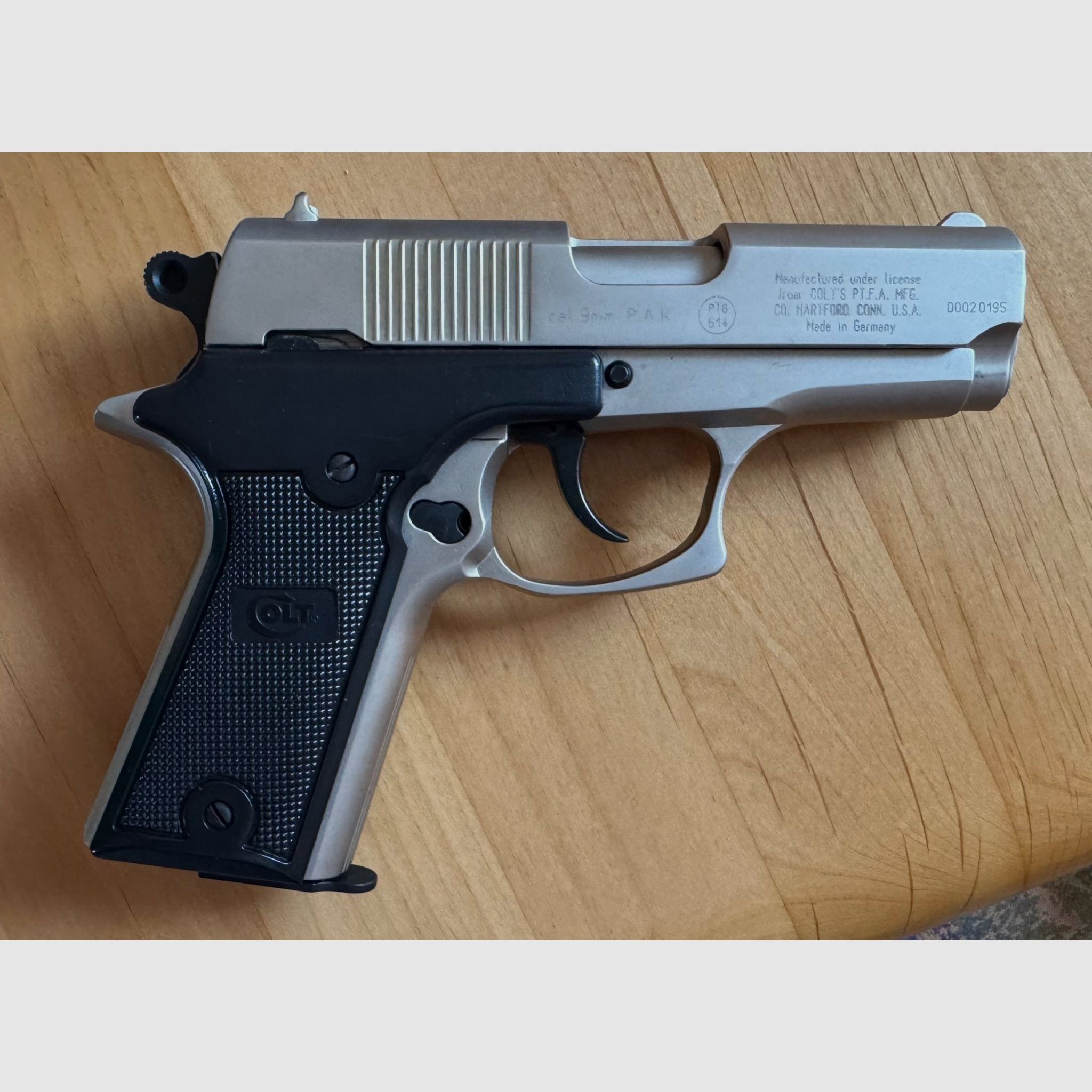 Colt Double Eagle Nickel 9 mm P.A.K.