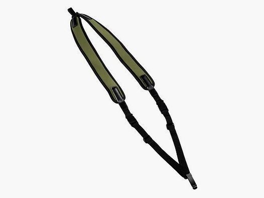 Cinghia da fucile da zaino in neoprene, verde