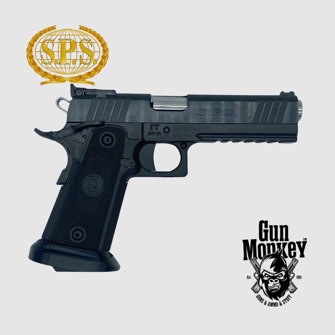 Pistolet SPS Pantera Black GMC Mod. 3 kal. 9x19mm, zdjęcie 1 z 2