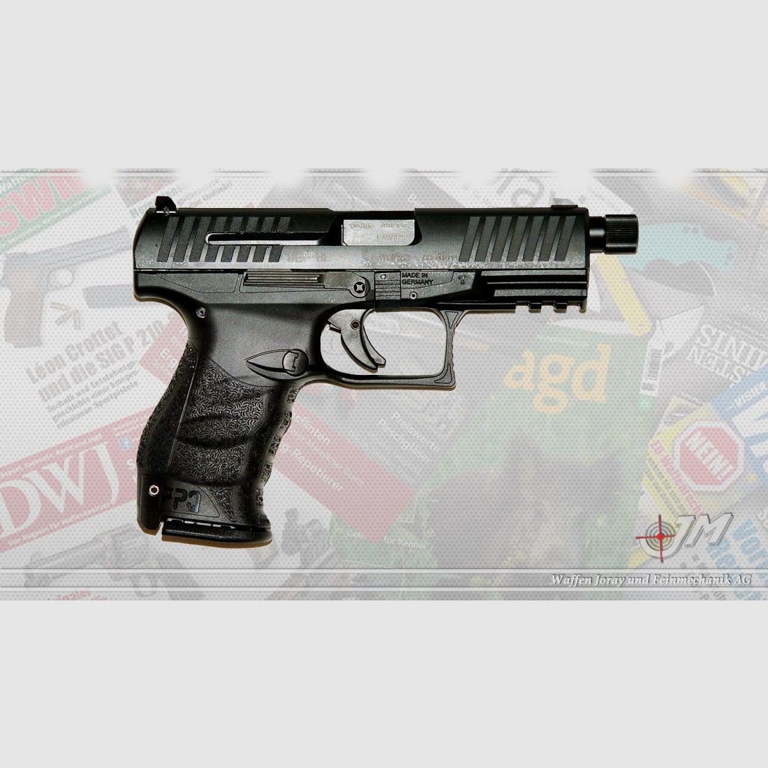 Walther PPQ M2 SD 9mm Para Navy