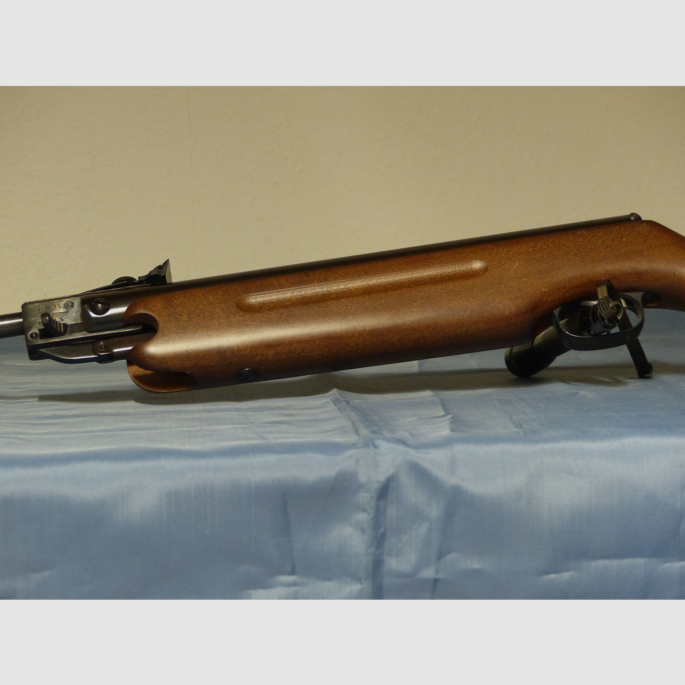 Persluchtgeweer luchtgeweer Weihrauch Mod. HW 35 met F en beveiliging vintage