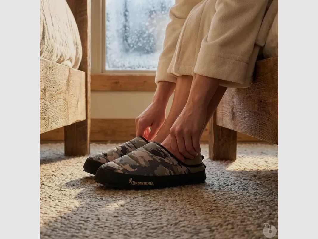 Browning Shelter Camo Slippers 40 to 46, image 6 of 14