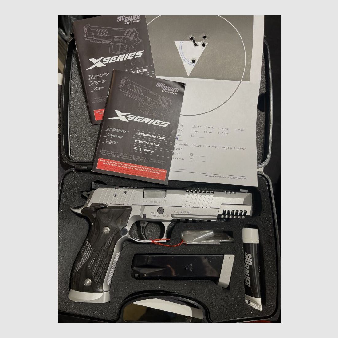 Sig Sauer P226 X-SIX Skeleton (Mastershop Eckernförde!)