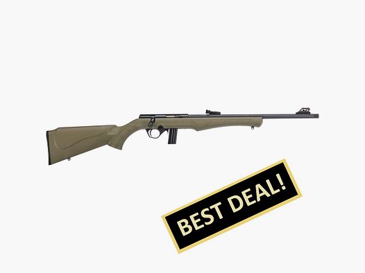 Rossi .22 LR herhalingsgeweer 8122 Compact Polymer OD Green
