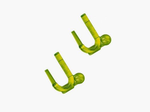 2 UV barrel lights/flags green