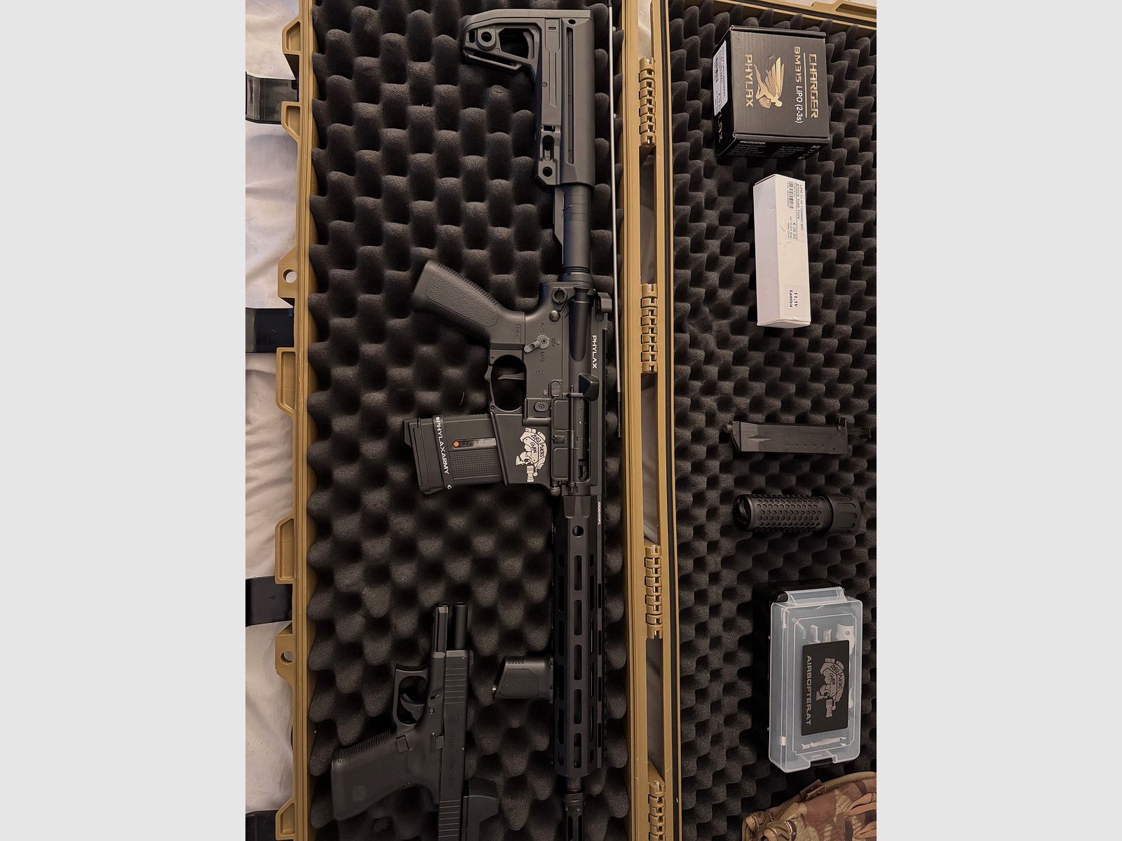 Аirsoft set komplett neu