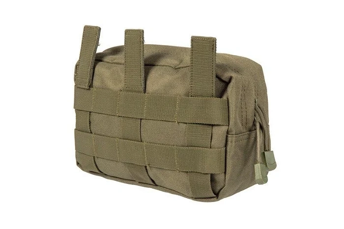 Medium horizontal cargo pouch – olive, image 7 of 10