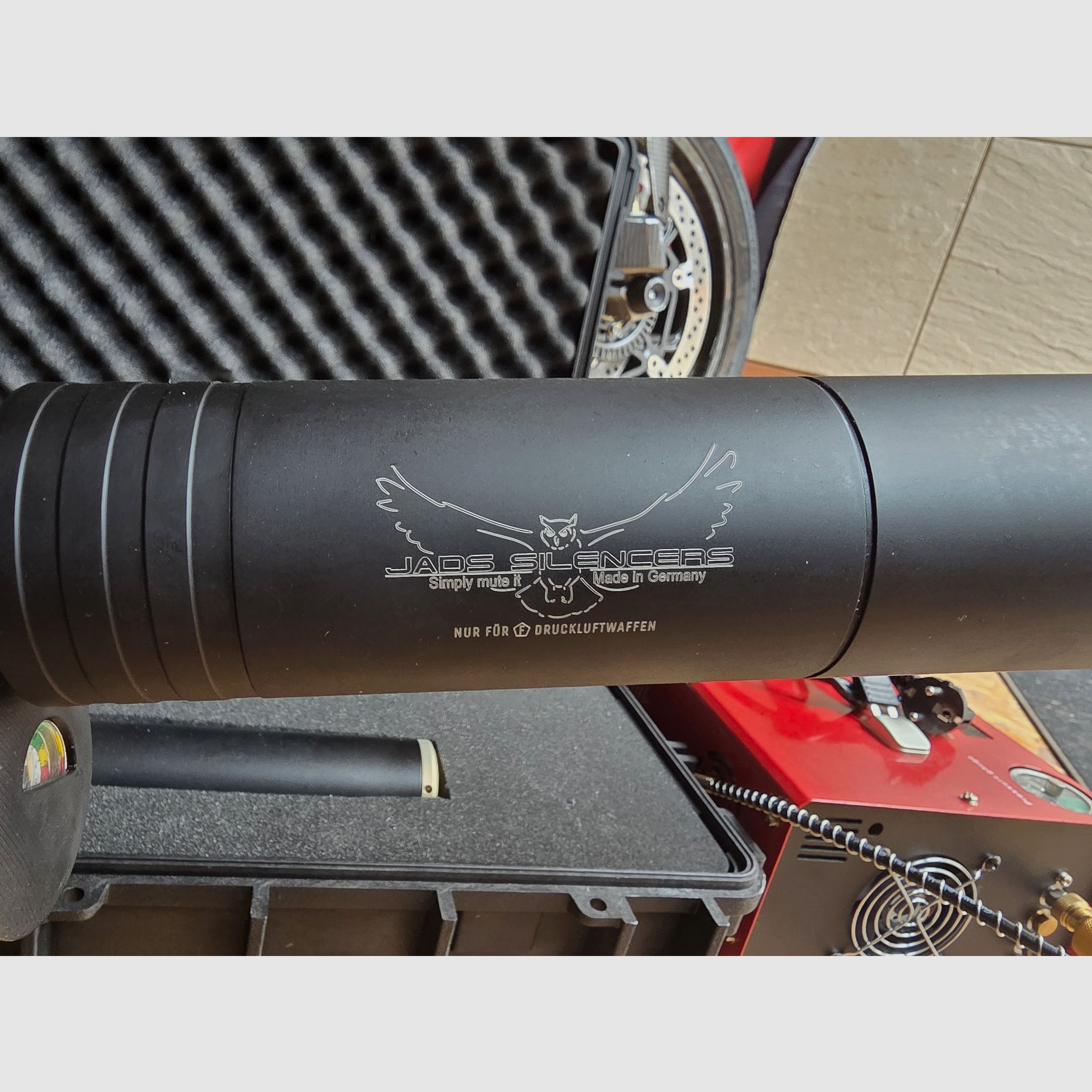 AEA HP Max MK 2 GoGun Komplettset inkl. Kompressor und hochwertigsten Zubehör 