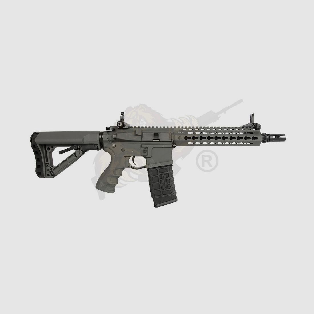G&G CM16 SRL mit ETU in Battleship Grey Airsoft S-AEG frei ab 18