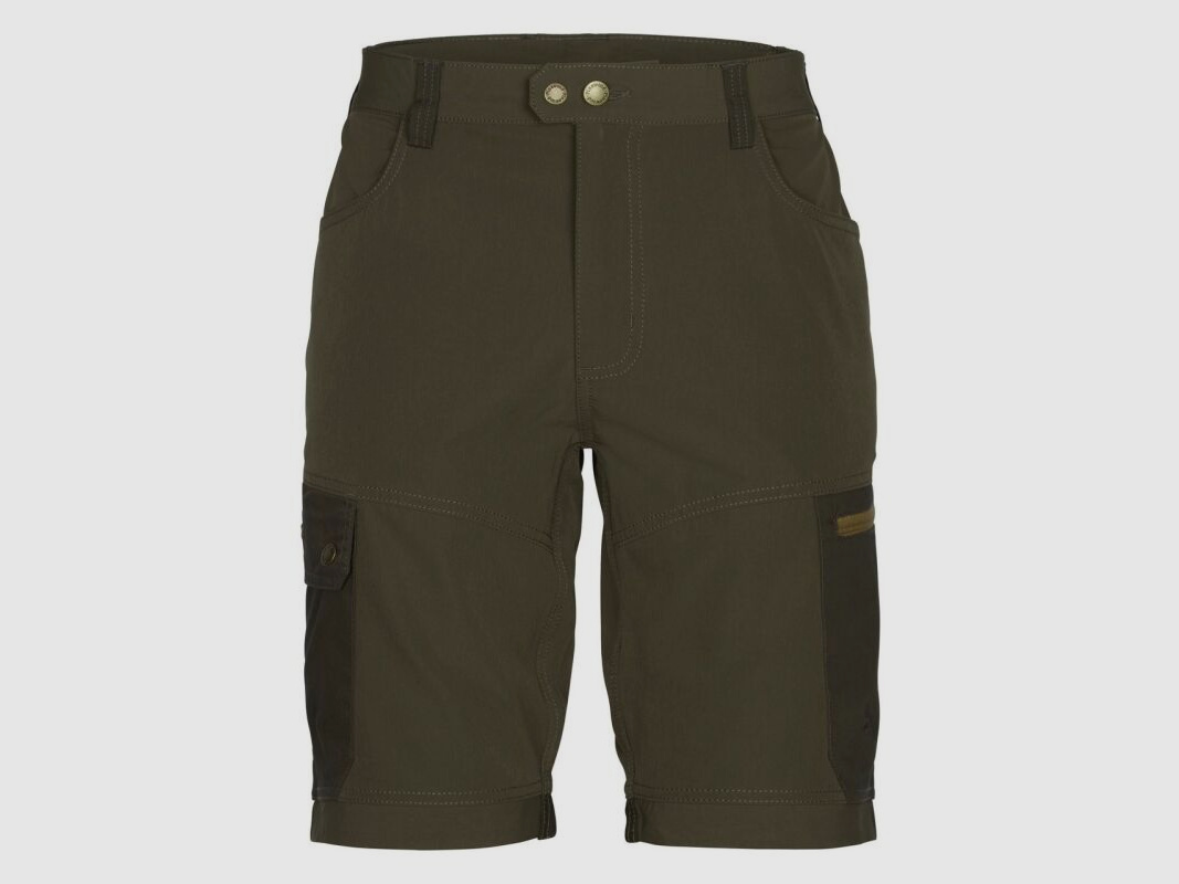 Pinewood Herren Shorts Finnveden Trail Hybrid Earth Brown/Dark Olive