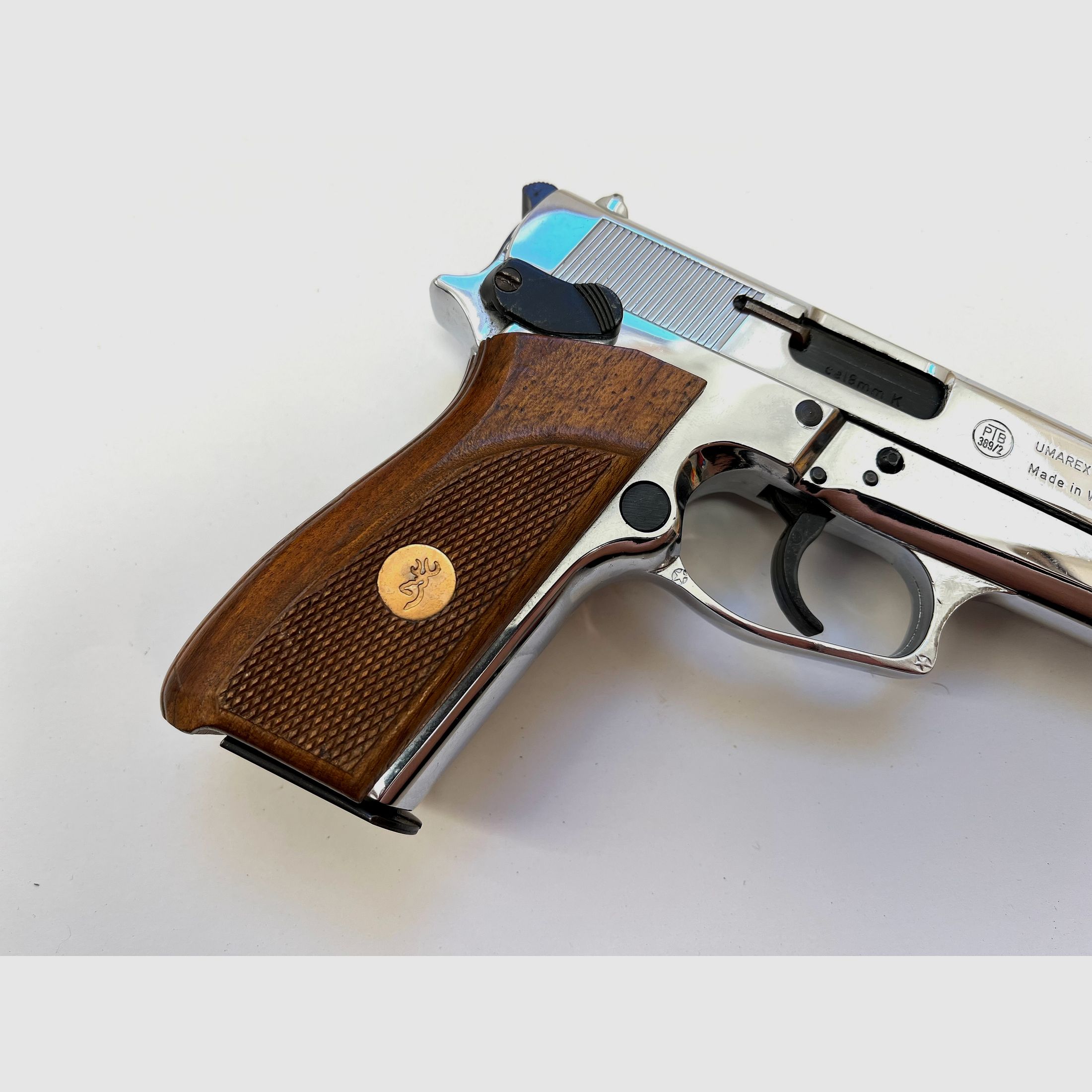 ••• Plaque de poignée en bois Browning GPDA 8 - plaque de poignée originale •••