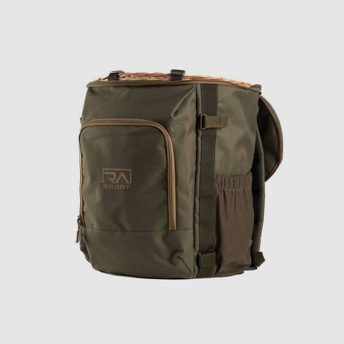 Rucksack für Pilze mit doppeltem Korb aus Weide, Bild 2 von 6